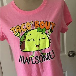 Justice graphic tee size 20